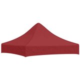 Krov za šator za zabave 2 x 2 m bordo 270 g/m² | shoptok.hr