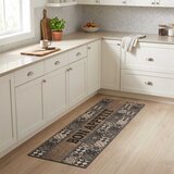  Kuhinjski Tepih Siva dobar tek 150 x 45 cm 100% poliamid Cijene