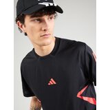 Adidas Tehnička sportska majica 'TIRO' crvena / crna | shoptok.hr