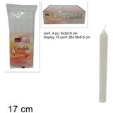  SET SVIJEĆA 4/1 BIJELE 17CM HL-GL45/4W Cijene
