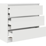  Komoda bijela 80x35x76 cm od konstruiranog drva | Eponuda.ba