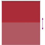 Rolo zavjesa za zamračivanje crvena 135x175 cm Širina tkanine 131,6 cm Poliester | Shoptok.si