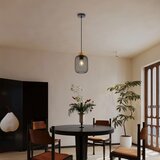  Brilagi - Visilica na sajli BASKLITE 1xE27/15W/230V drvo/crna | Eponuda.com