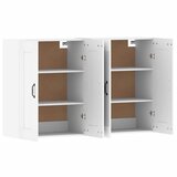  Zidni ormarići 2 kom bijeli od konstruiranog drva | shoptok.hr