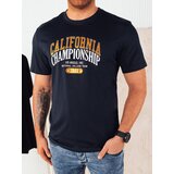 DStreet Men's T-shirt with print, dark blue | shoptok.hr