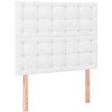  Krevet box spring s madracem LED bijeli 80x200 cm umjetna koža | shoptok.hr