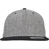 Flexfit Melange Solid Snapback Black Melange/Black