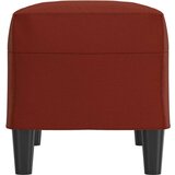  Klupa crvena boja vina 70 x 35 x 41 cm od umjetne kože | shoptok.hr