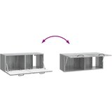  ormar za zid Siva sonoma 78,5 x 31 x 30 cm Konstruirano drvo | shoptok.hr