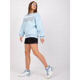 ex moda Sweatshirt-EM-BL-617-H.21X-light blue | Shoptok.si