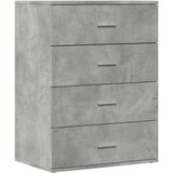  Komoda 2 kom siva boja betona 60x39x80 cm od konstruiranog drva | shoptok.hr