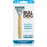 Bull Dog Sensitive Bamboo brivnik + nadomestne glave 1 kos