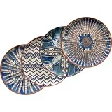Iberico Blue 4-delni set podkrožnikov - 1 set