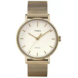 Timex Analogne ure ty576860 Bela Cene