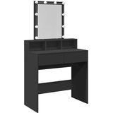  Toaletni stolić s LED svjetlima crni 80 x 41 x 144,5 cm | Eponuda.ba