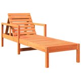  Ležaljka za sunčanje voštano smeđa 199,5x62x55 cm od borovine | shoptok.hr