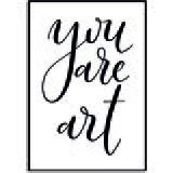 Pintdecor Zidni ukras You are art Cijene