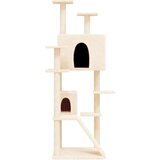  Mačje drevo s praskalniki iz sisala krem 153 cm, (20796898) | Shoptok.si