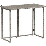  Sklopivi vrtni stol sivi 90x51x75 cm poliratan | Eponuda.com