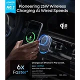Prime 25W MagGo bežični auto punjač, crni