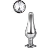 DREAMTOYS Gleaming Love Pleasure Plug Silver Small Cene