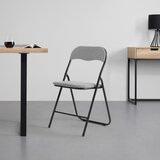 Mömax zložljiv stol isabelle, siva | Shoptok.si