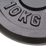  Ploče za utege 4 kom 2 x 10 kg + 2 x 5 kg od lijevanog željeza | shoptok.hr