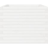  Vrtna sadilica bijela 110x60x49,5 cm od masivne borovine | shoptok.hr