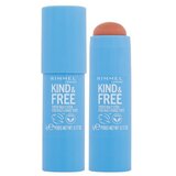 Rimmel London Kind & Free večnamensko ličilo za oči, ustnice in obraz odtenek 002 Peachy Cheeks 5 g Cene