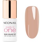 NeoNail Ready In One 3in1 UV Gel Polish gel lak za nohte z diamantnim prahom odtenek 05 One Sand Taupe 7.2 ml Cene