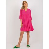 Sublevel Dress-D73761M30214B-fuchsia | shoptok.hr