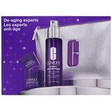 Clinique Smart Clinical Repair Wrinkle Correcting Serum darovni set serum za lice Smart Clinical Repair Wrinkle Correcting Serum 50 ml + krema za lice Smart Clinical Repair Wrinkle Correcting Cream 15 ml + okoloočna krema Smart Clinical Repair Wrinkle Correcting Eye Cream 5 ml + kozmetička torbica oštećena kutija Cijene