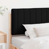  Tapecirani uzglavlje Smeđa i crna 100 cm Čvrsto borovo drvo | shoptok.hr