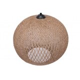 Opviq Vislica JUTA 2, ručno rađena juta bež, promjer 38 cm, podesivi kabel ukupna visina 70 cm, E27 45-60 W, 189 | shoptok.hr