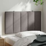 vidaXL Vzglavna stranica taupe 90 cm blago | Shoptok.si