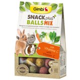 Gimborn gimbi snack plus balls mix poslastica za glodare 50g