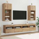  Zidni TV ormari Zidne 2 pcs Umjetnički hrast 40,5 x 30 x 90 cm | shoptok.hr