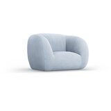 Cosmopolitan Design Svetlo moder fotelj iz tkanine bouclé Essen – | Shoptok.si