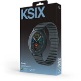 Ksix smartwatch Core3, AMOLED 1.32", 5 dana bat., IP67, mag. silik. remen,crni | shoptok.hr