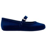Melissa Balerinke Soft Ballerina Velvet II - Blue Flocked Modra Cene