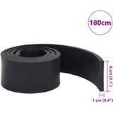 vidaXL Gumeni rub za snježni plug crni 180x8x1 cm | shoptok.hr
