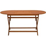  Sklopivi vrtni stol 160 x 85 x 75 cm masivno drvo eukaliptusa | Eponuda.com
