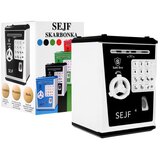  Kasica / sef za novac - crno/bijeli | shoptok.hr