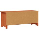  Ormar za cipele Vosak Smeđa 110 x 38 x 45,5 cm Masivna borovina | shoptok.hr