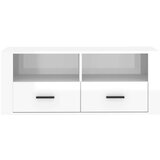 TV omarica visok sijaj bela 100x35x40 cm inženirski les, (20734804) | Shoptok.si
