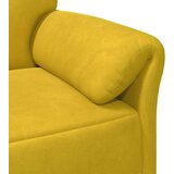  Jednosed Žuta 88 x 83 x 95 cm Baršun | shoptok.hr