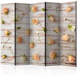  Paravan u 5 dijelova - Wood &amp Roses II [Room Dividers] 225x172 Cijene