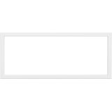  Nosači polica za umivaonik 2 kom bijeli pravokutni čelični White 25 x 60 cm | shoptok.hr
