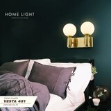 Vesta 451 zidna lampa 2*E14 mesing | Eponuda.com