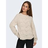 Only Pulover 'ONLGILA' bež siva | shoptok.hr